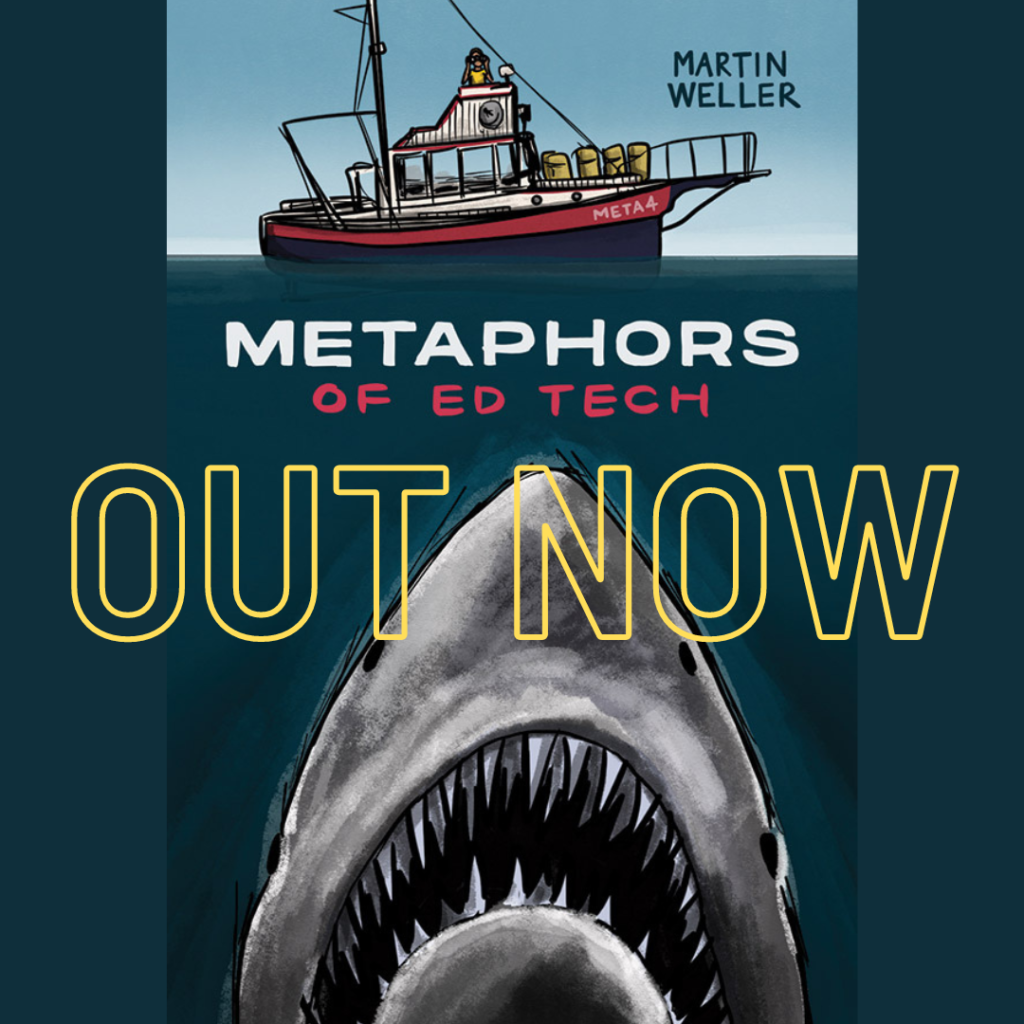Metaphors of Ed Tech is out!